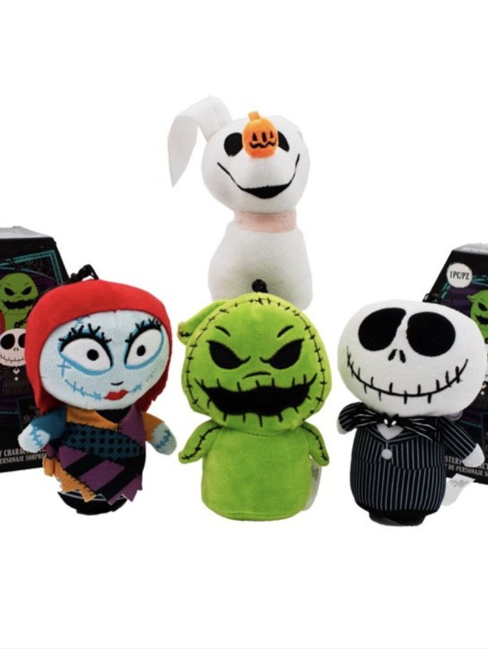 Disney Nightmare Before Christmas Blind Bag Plush Mystery Backpack Clip Keychain - Picture 2 of 4